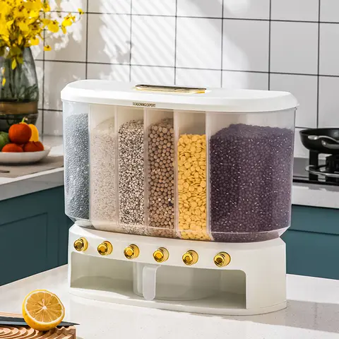Dry foods storage/despenser