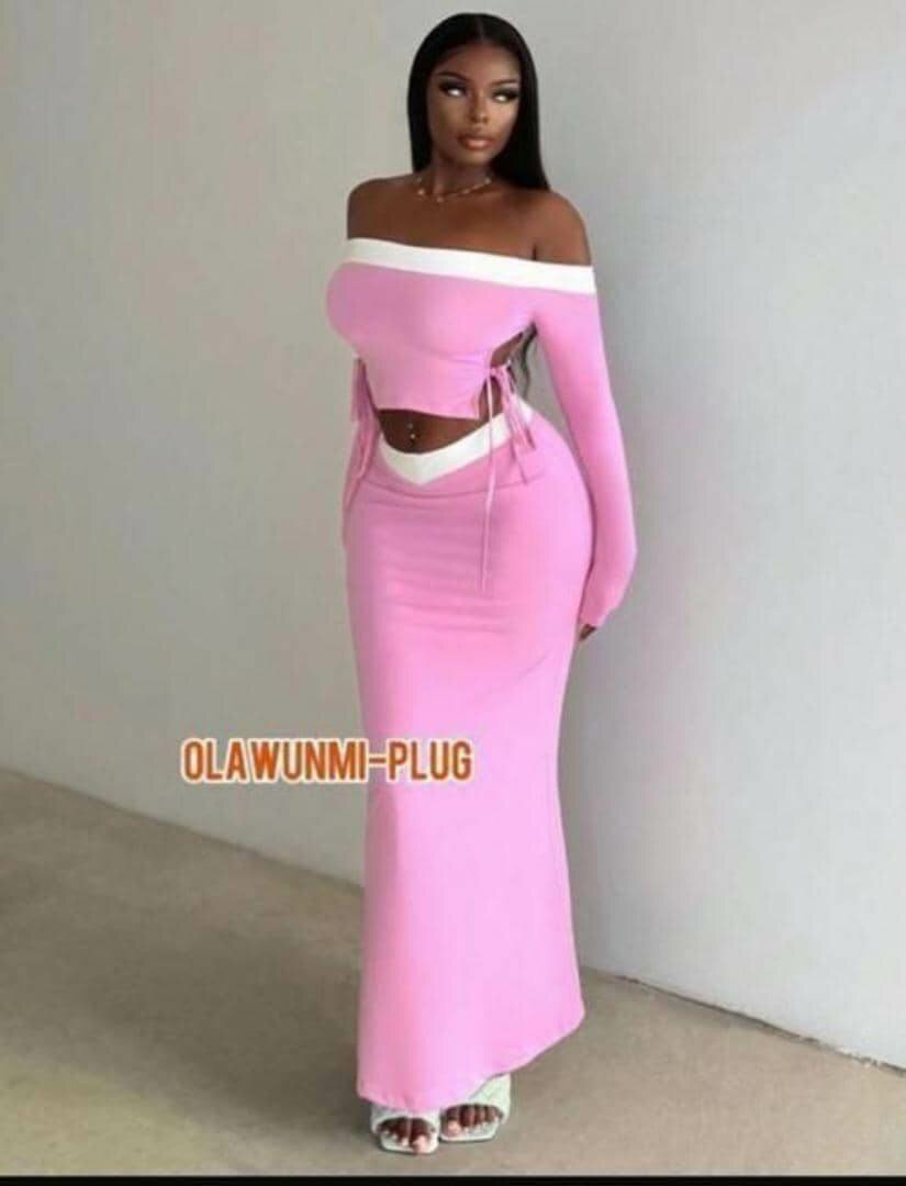 Skirt and top fancy wear