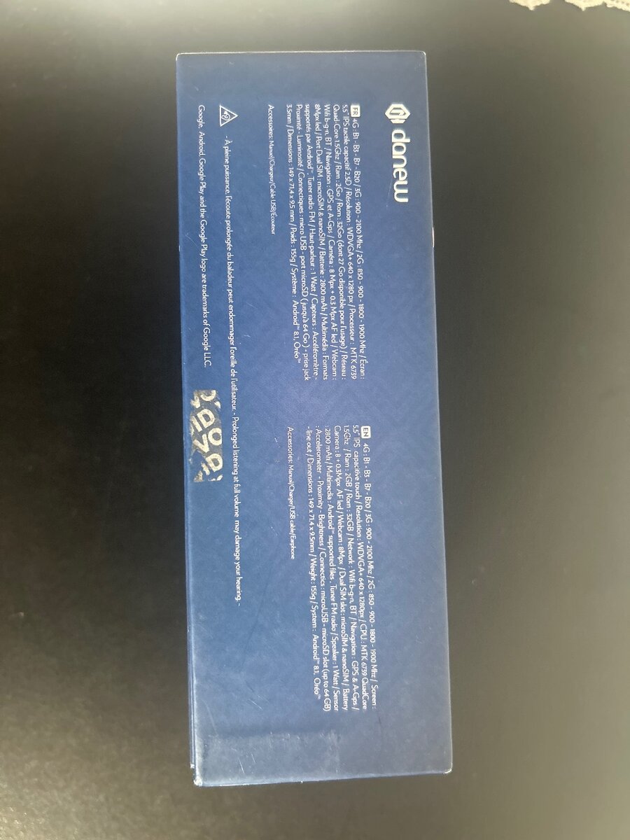 Smartphone Danew G27 5.5" 4G