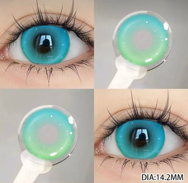 Lentilles de contact colorés