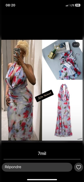 Robe Longue Élégante Soirée