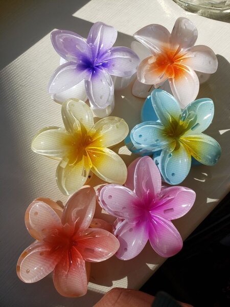 Barrette fleur