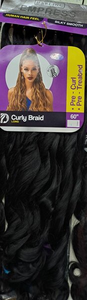 Darling curly braid
