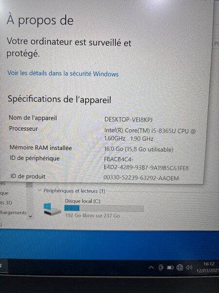 HP core i5