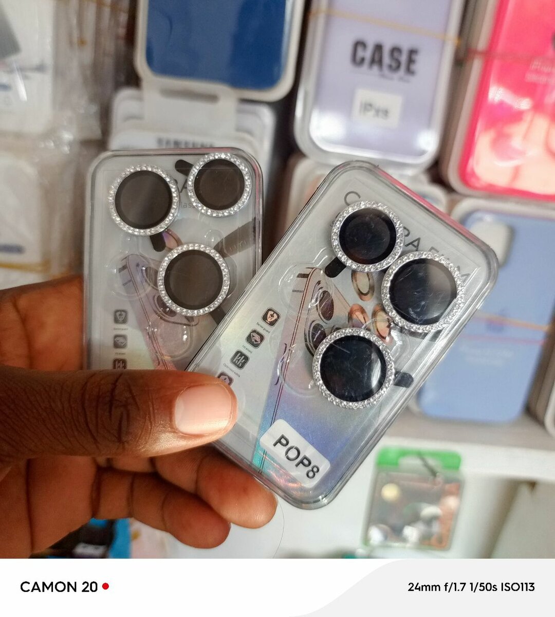 Protège camera tecno