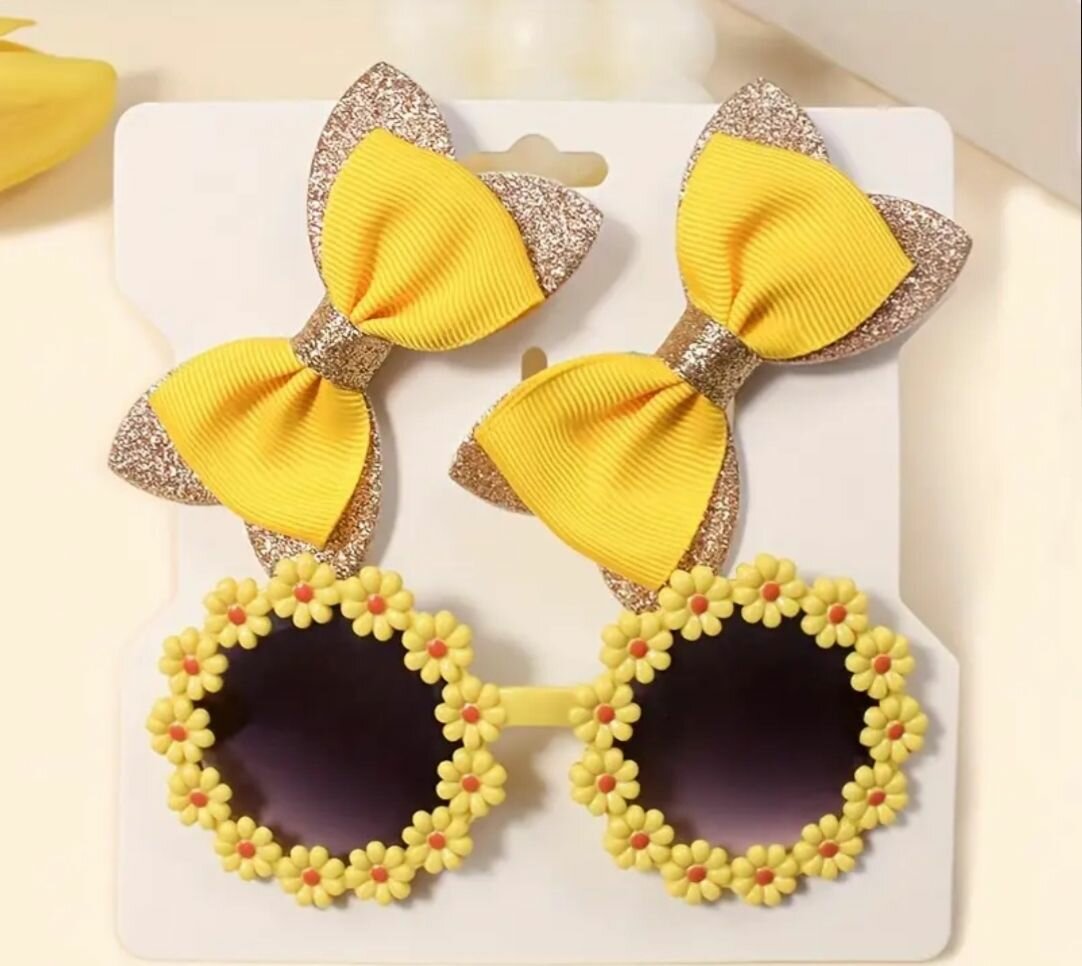 Pince à cheveux+ lunette