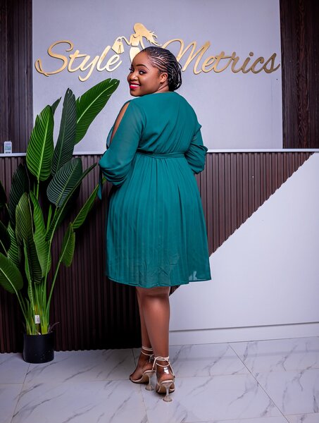 Pleated dress