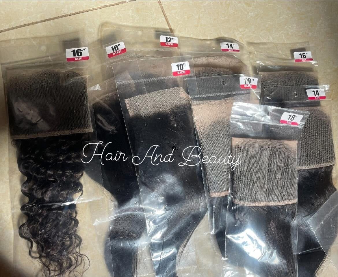Frontal closures