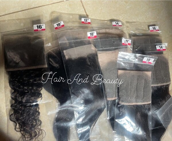 Frontal closures