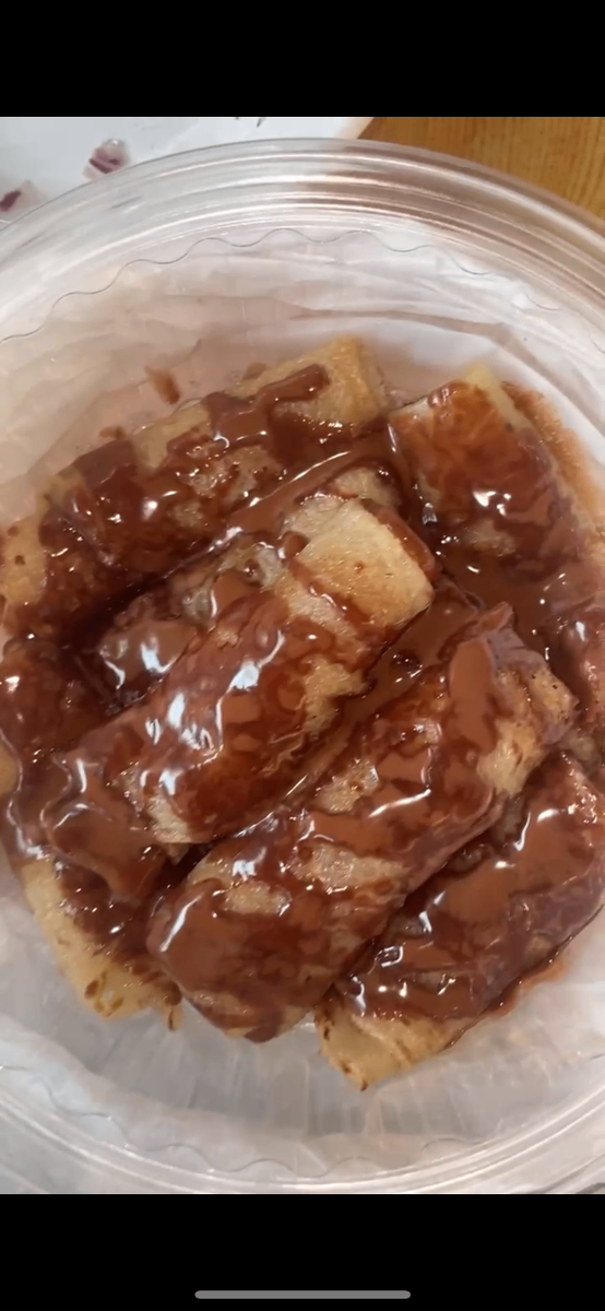 Délicieuses crêpes chocolatées