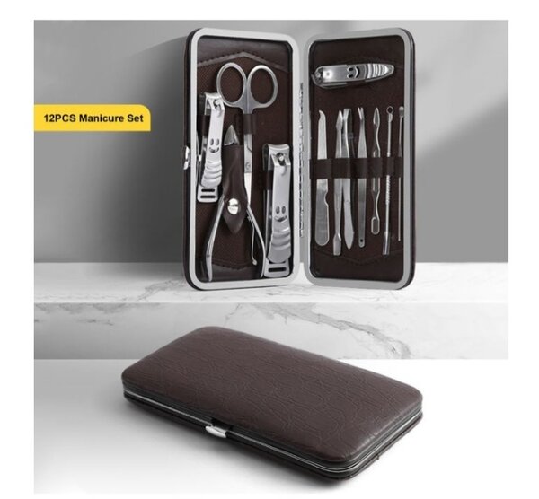 Set Manucure 12 Pièces Élegant