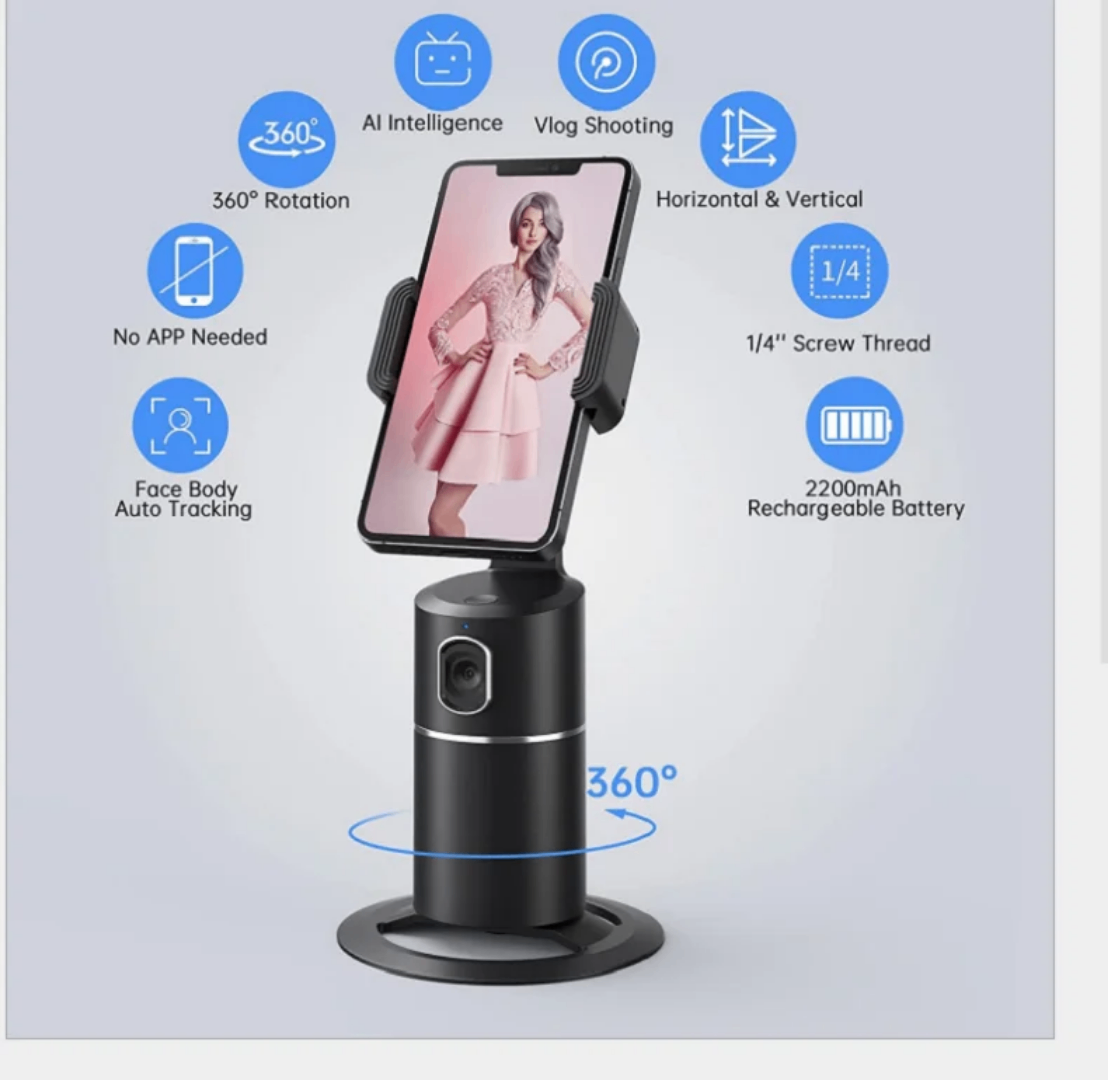 Support de téléphone rotatif 360°