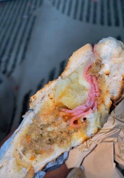 Panini à la mozzarella