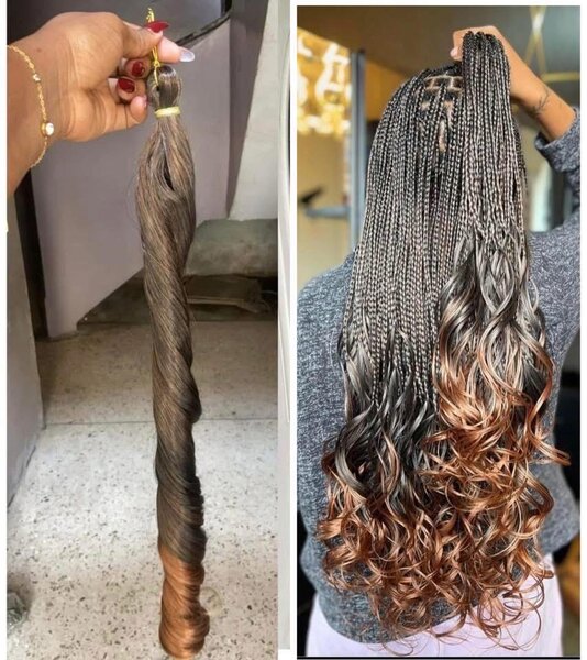 Mèche French curls