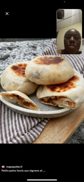 Pain fourré