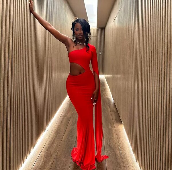 Red dress