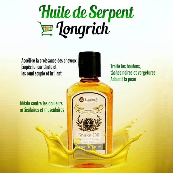 Huile de serpent (80ml)