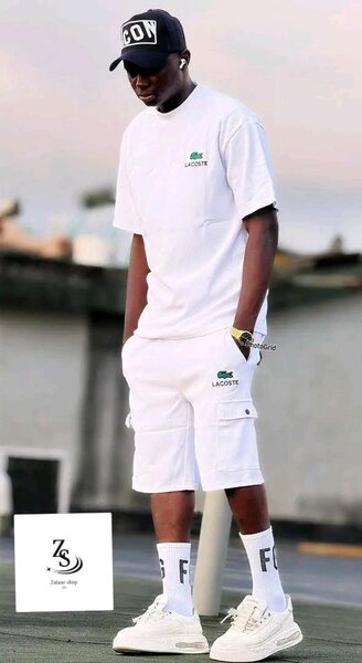 Ensemble streetwear blanc