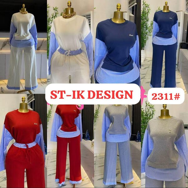 Costume décontracté assorti