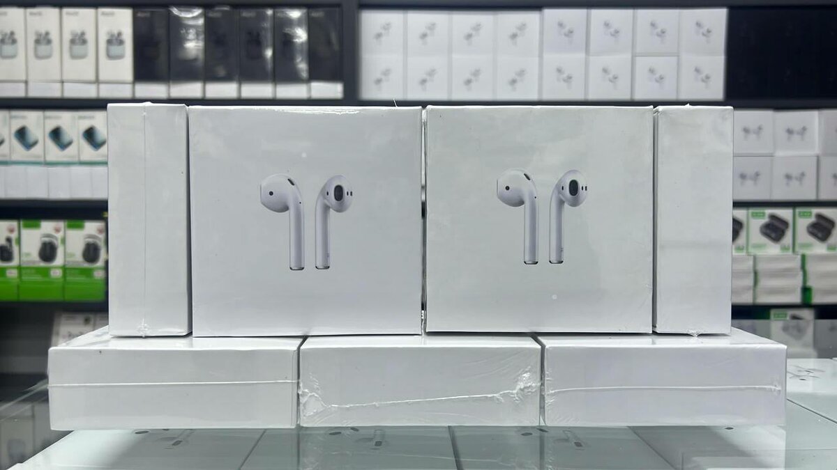 Безпроводные наушники  AirPods 2 поколения 