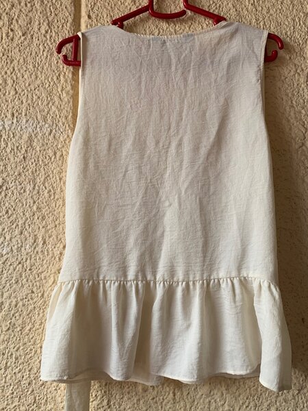 Blouse femme blanche fluide
