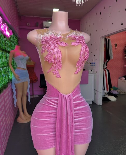 Pink dress