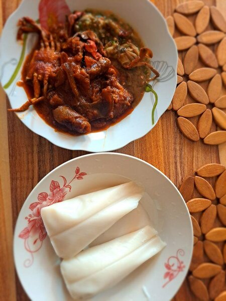 Akassa sauce tomate et gombo