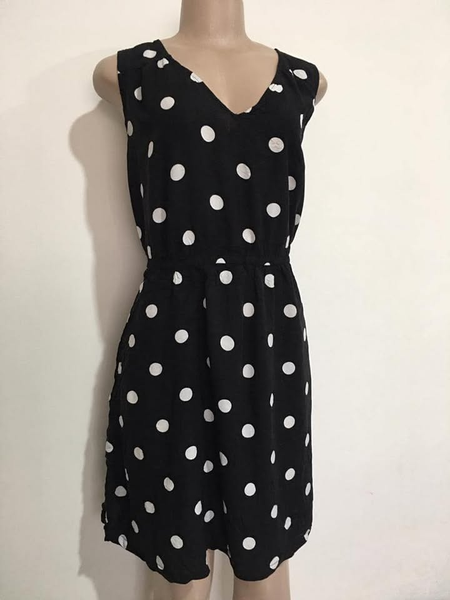 Dress noir blanc