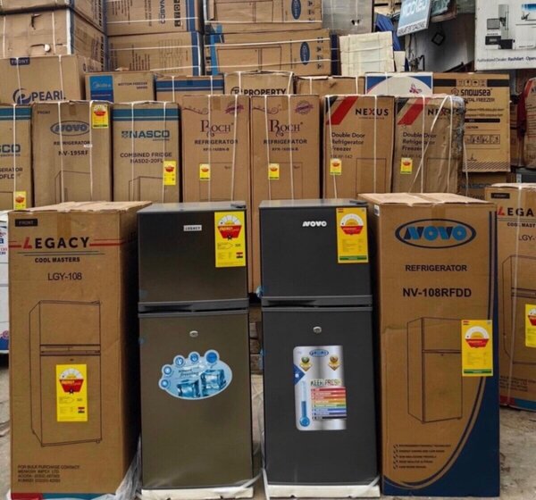 Double door fridge
