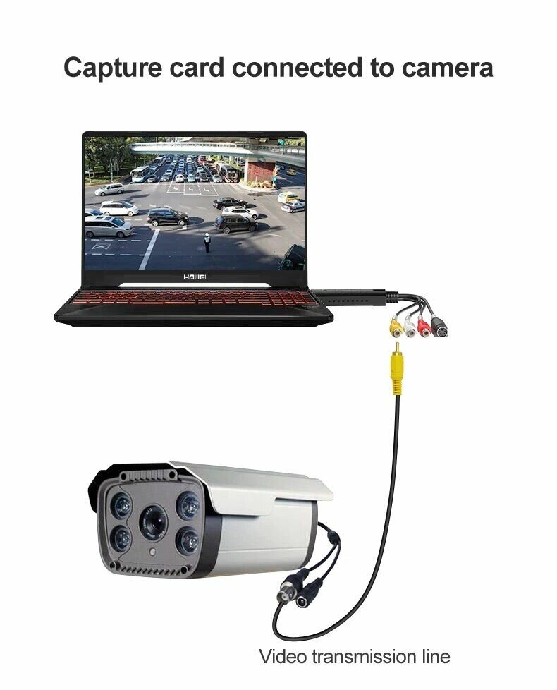 Convertisseur audio vidéo USB 2.0, carte de capture audio,