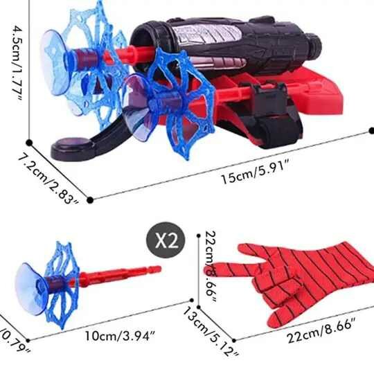 Lanceur spiderman, gant spiderman