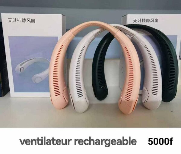 Ventilateur de cou portable