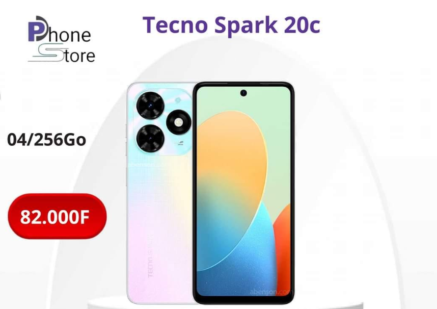 Tecno Spark 20c 04/256Go