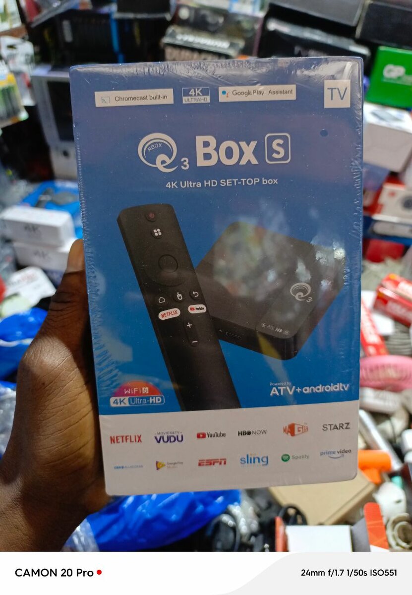 Box S 4K Android TV Box 8/128