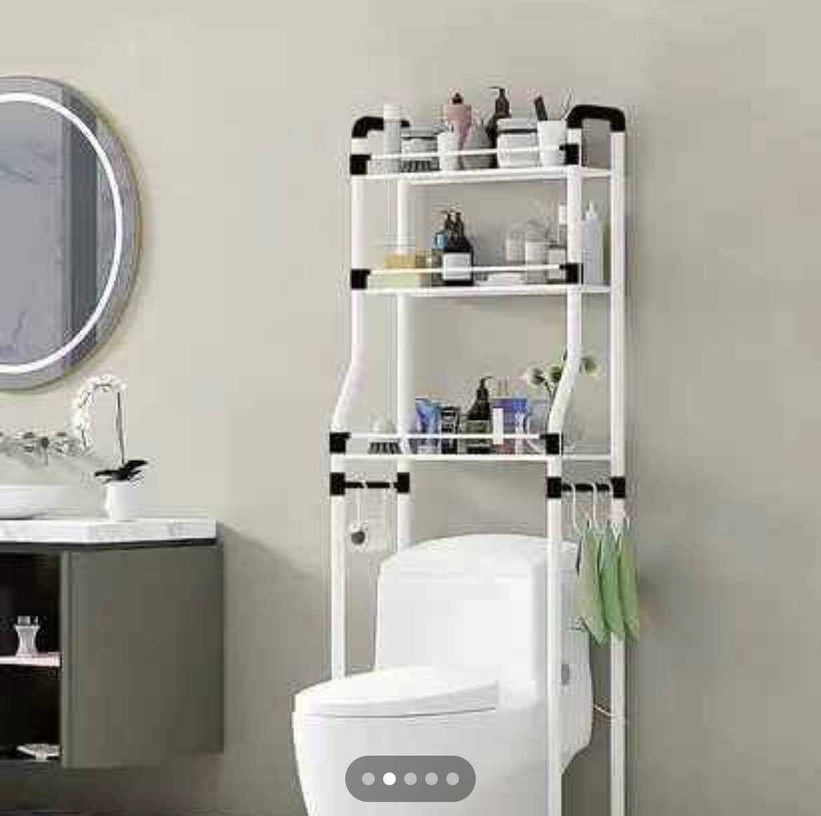 Étagère de wc