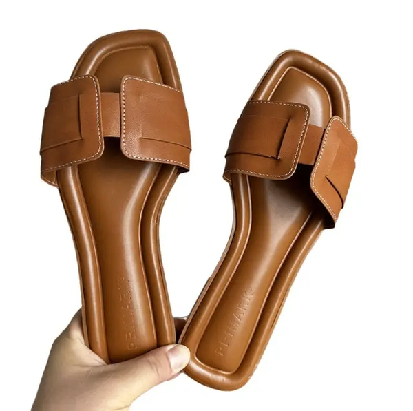 Sandales en cuir élégantes