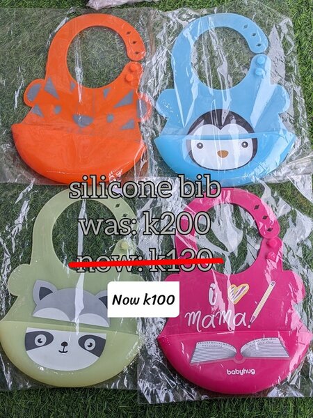 silicone bib