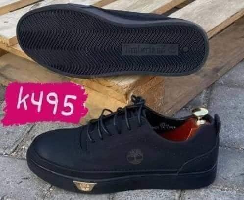 Black sneakers