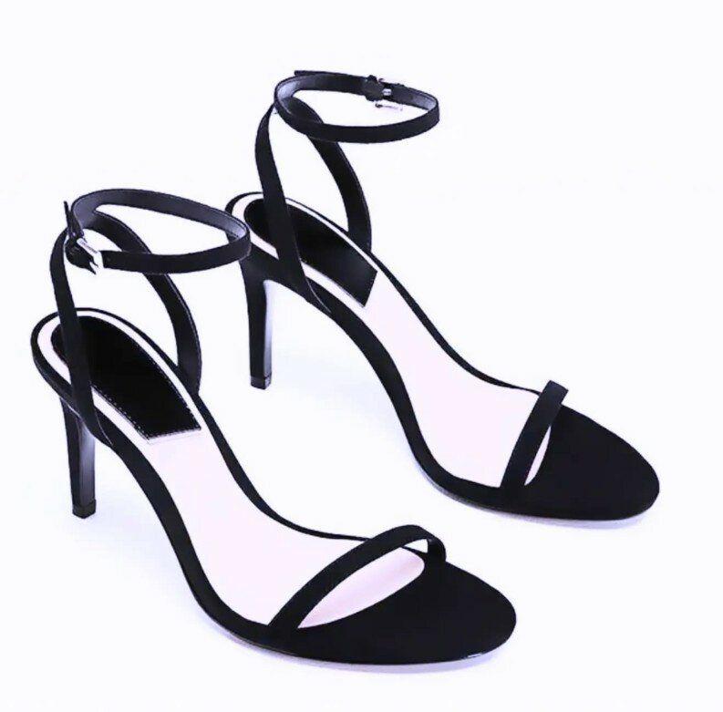 Black sandals