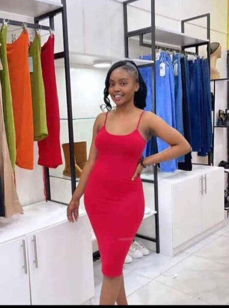 Dress with straps