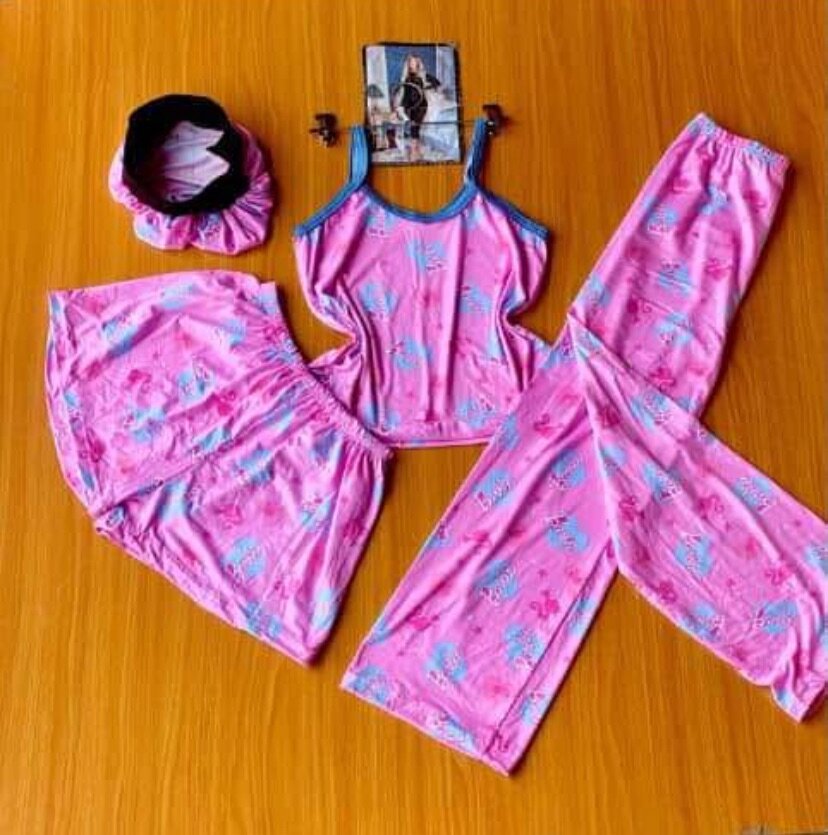 Pyjama 4 en 1 coton