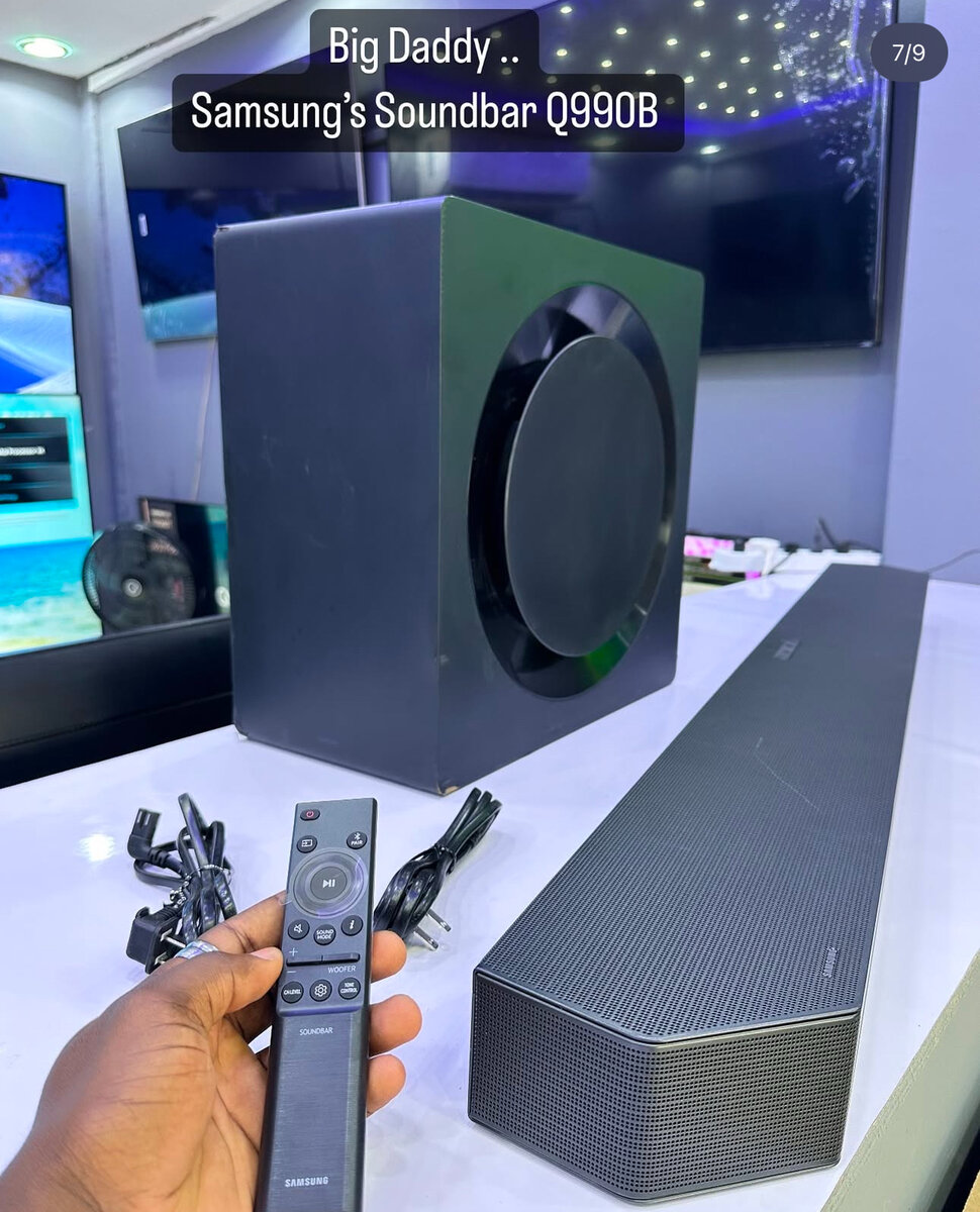Germany Imported Wireless Samsung soundbar Available  We hav