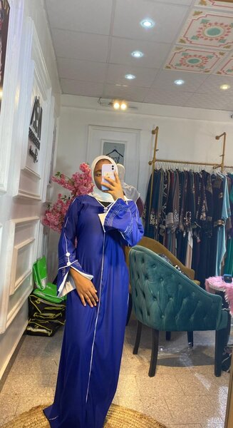 Abaya with veil