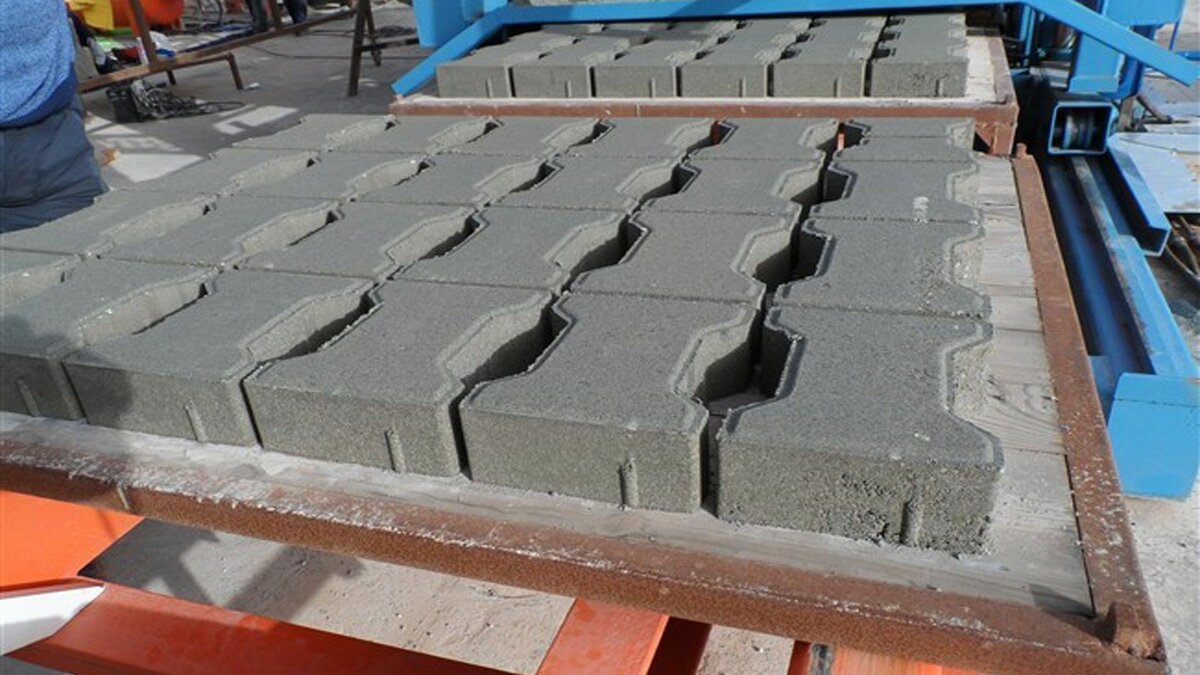 Brique et pavé