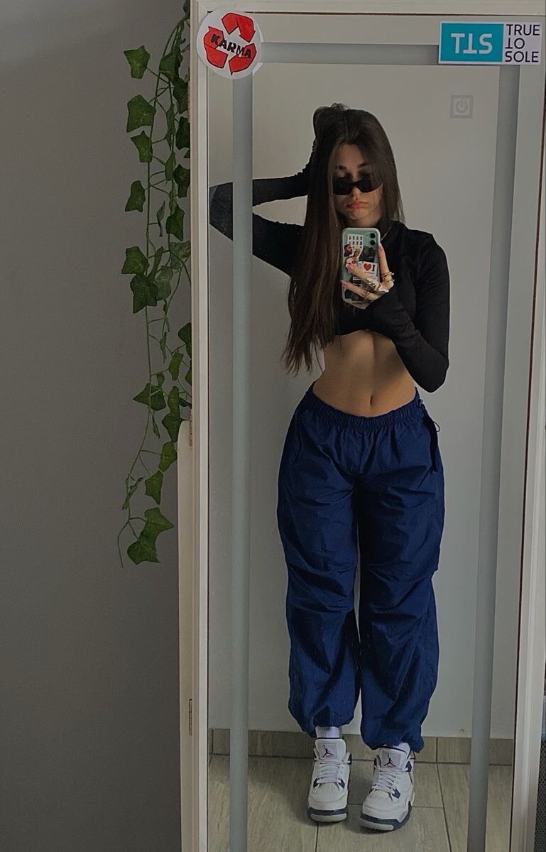 Jogging bleu