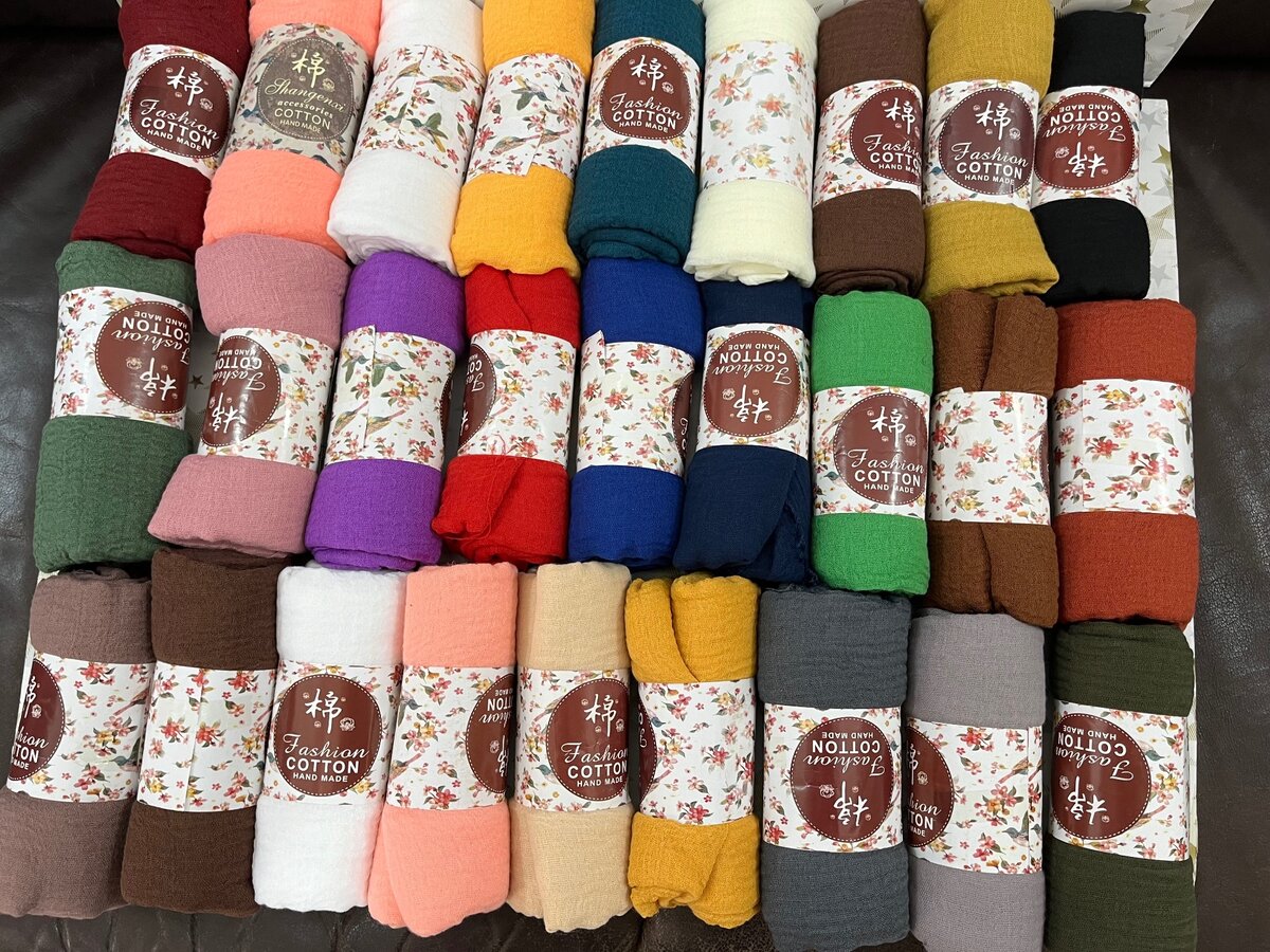 Crinkle veils