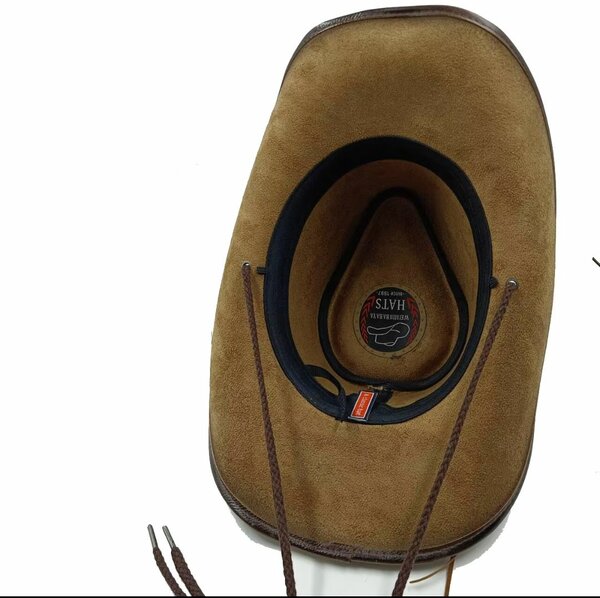 Leather cawboy cup