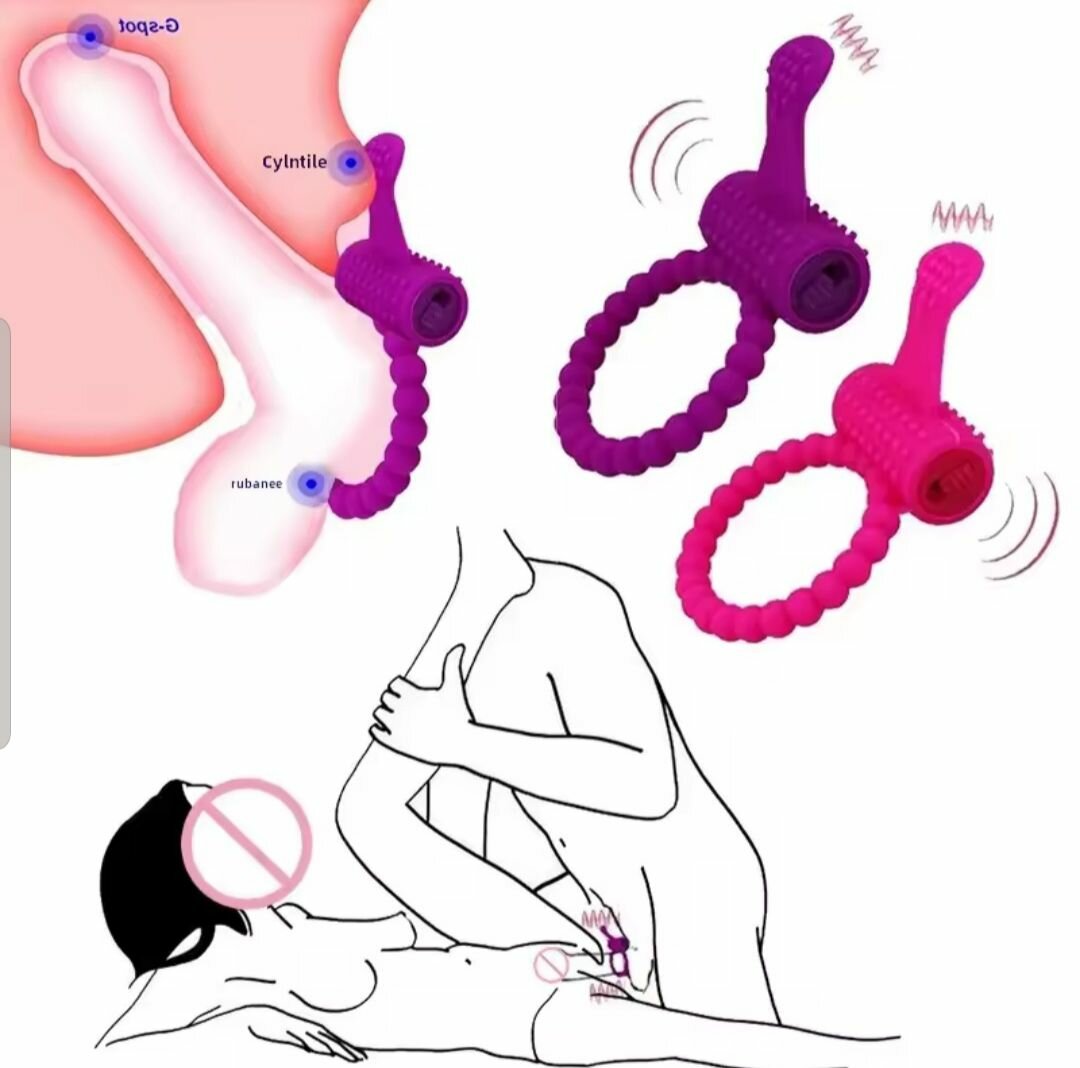 Anneau vibrant sextoy