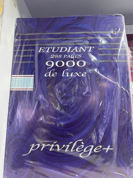 Cahier de 300 P étudiant