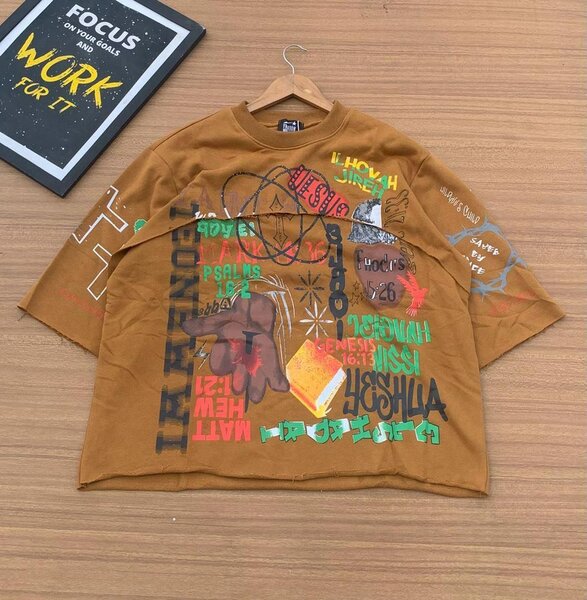 Men crop top